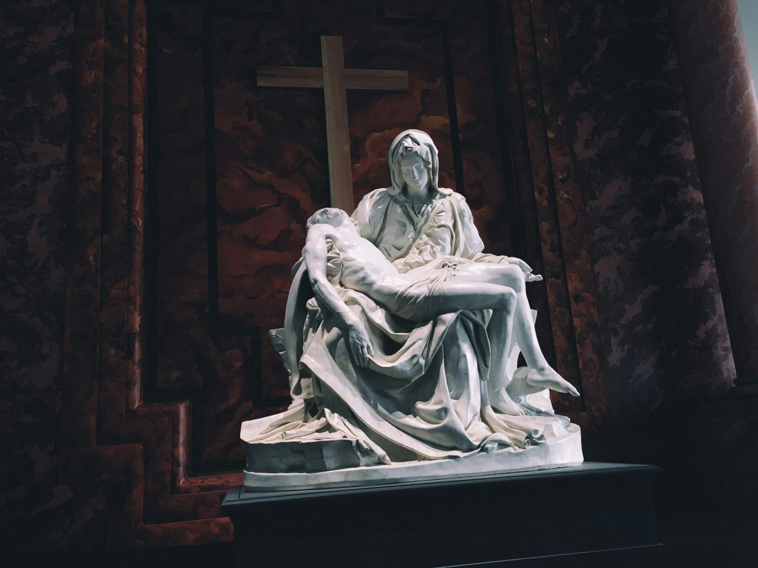 Pieta sculpture